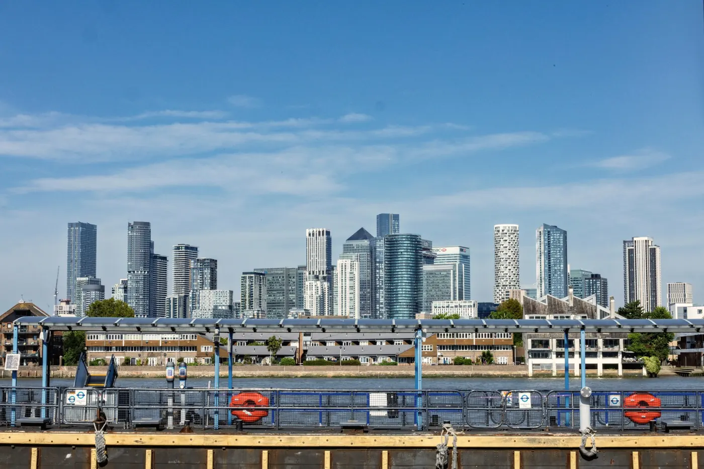 Canary Wharf skyline, London